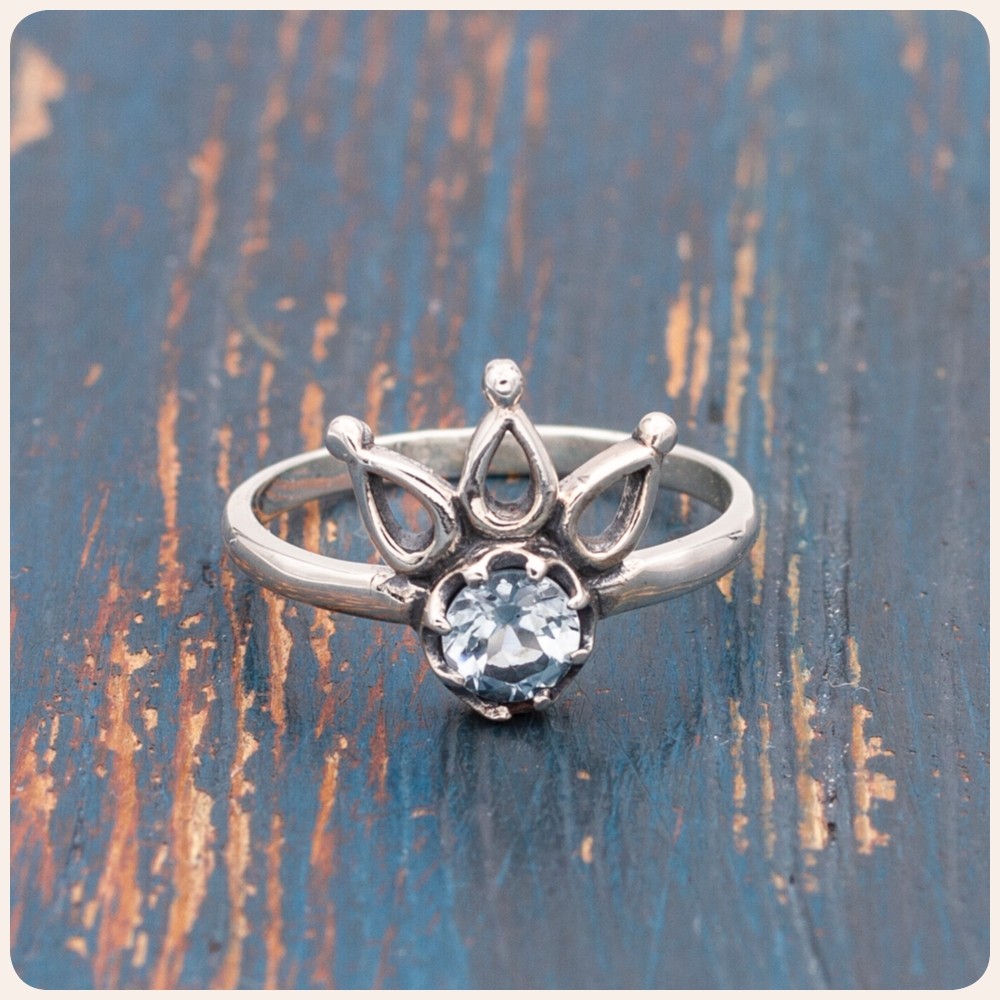 Topaz Silver Ring