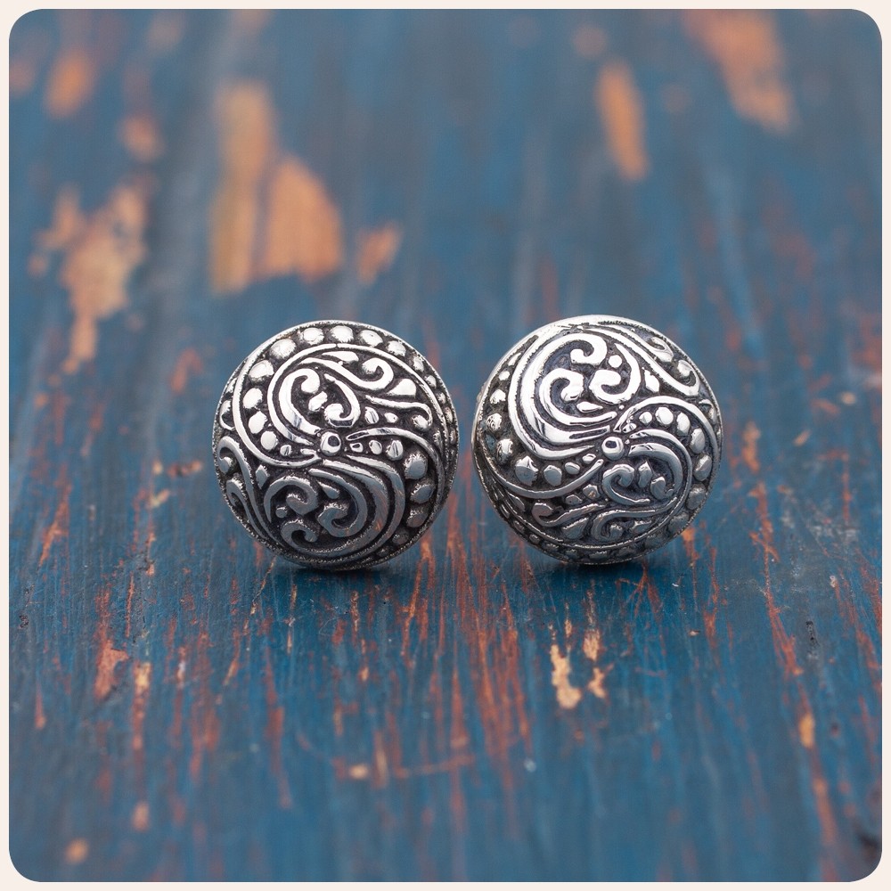Silver Stud Earrings