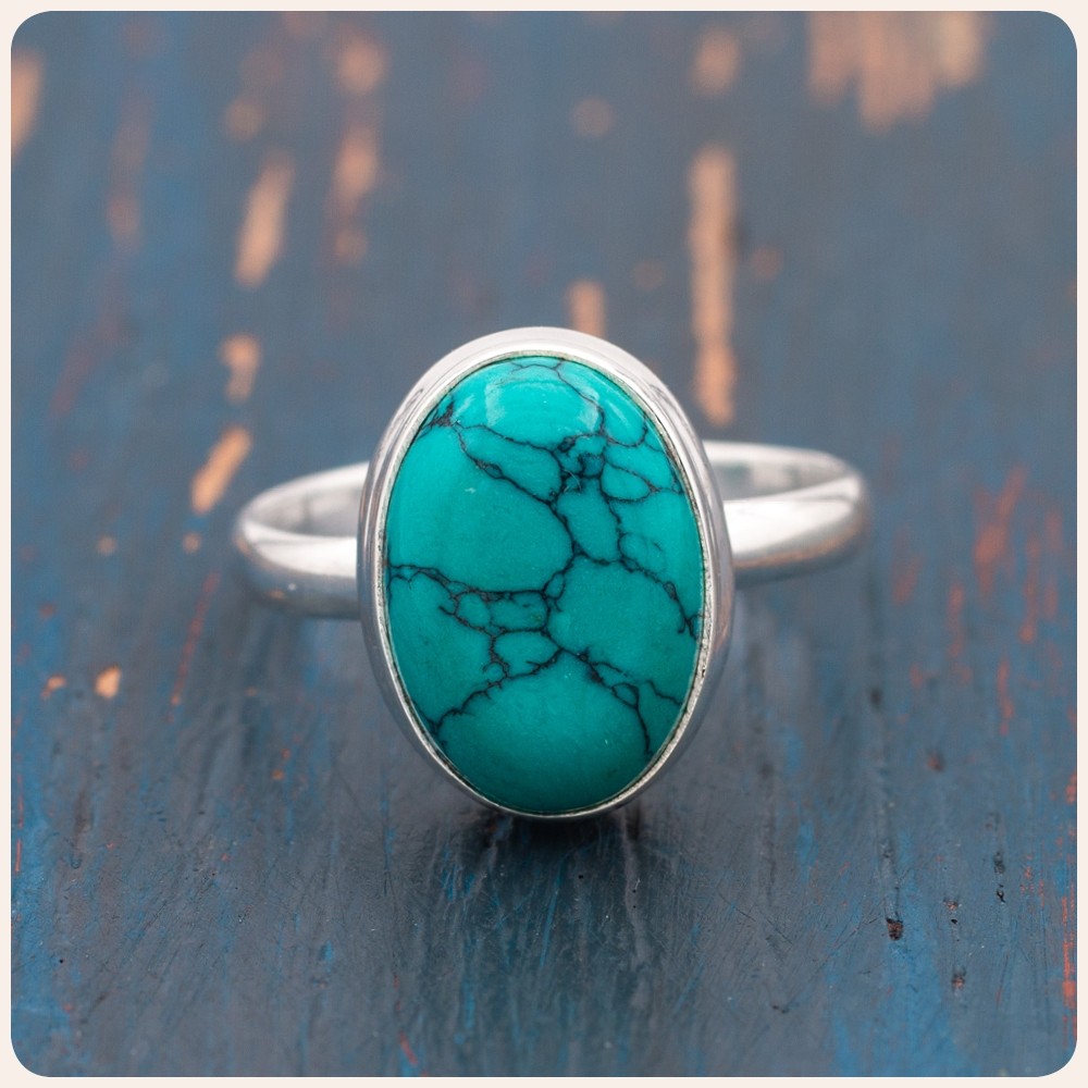 Turquoise Silver Ring