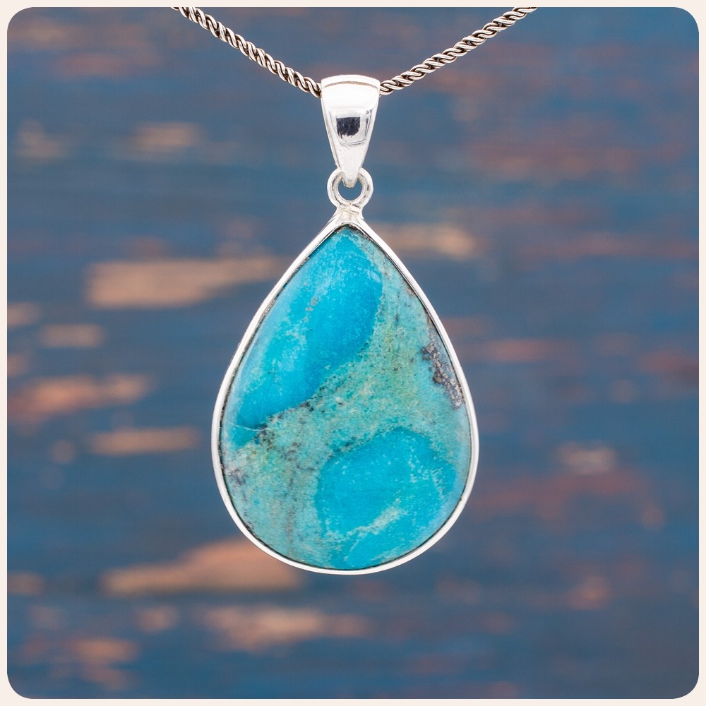 Turquoise Silver Pendant
