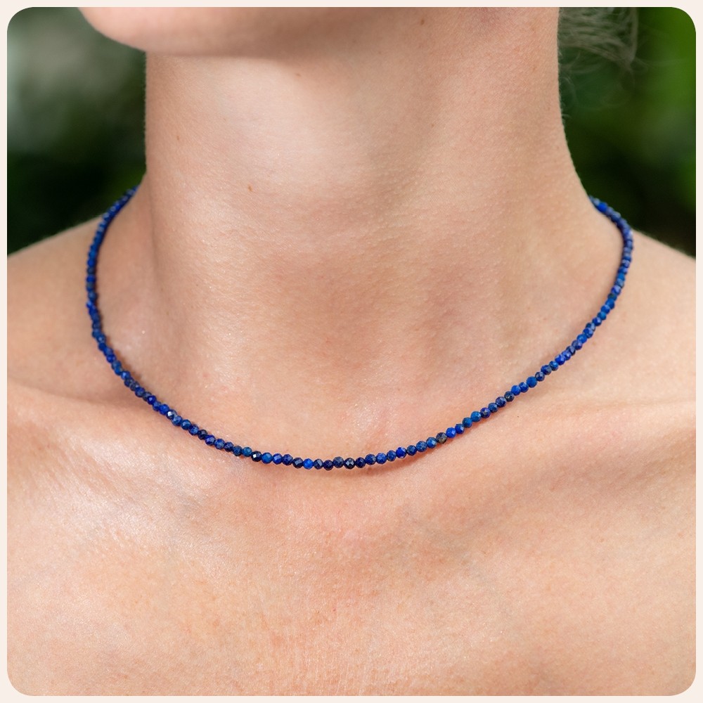Lapis Lazuli Bead Necklace