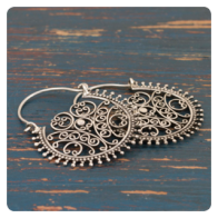 Silver Earrings