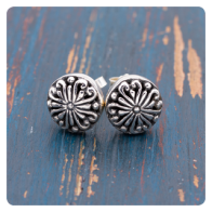 Silver Stud Earrings