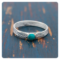 Turquoise Silver Ring
