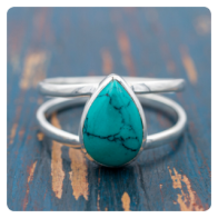 Turquoise Silver Ring