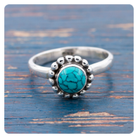 Turquoise Silver Ring