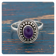 Аmethyst Silver Ring