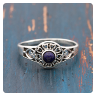 Lapis Lazuli Silver Ring