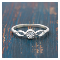 Topaz Silver Ring