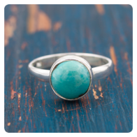 Turquoise Silver Ring