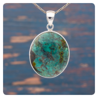 Turquoise Silver Pendant