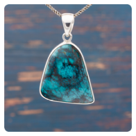 Turquoise Silver Pendant
