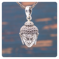 Buddha Silver Pendant