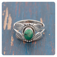 Turquoise Silver Ring