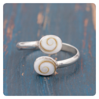 Shiva Eye Silver Ring