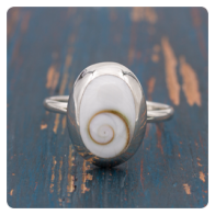 Shiva Eye Silver Ring