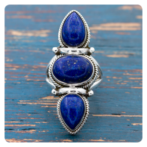 Lapis Lazuli Silver Ring