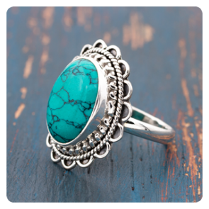 Turquoise Silver Ring