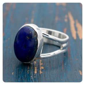 Lapis Lazuli Silver Ring