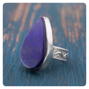 Lapis Lazuli Silver Ring