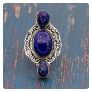 Lapis Lazuli Silver Ring