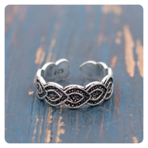 Silver Toe Ring
